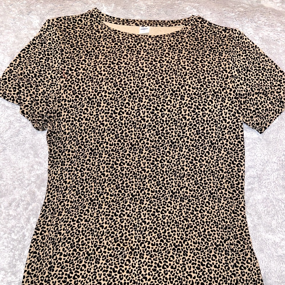 Cheetah print shirt